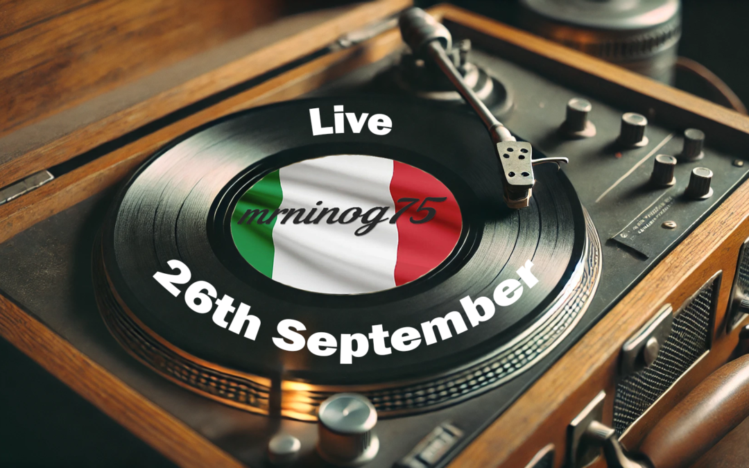 Nino’s Live Set List 26th September 2024