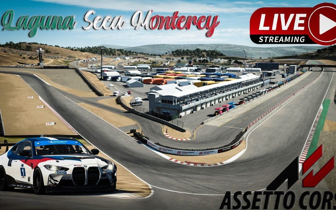 Assetto corsa, laguna seca bmw gt4 m4 challenge