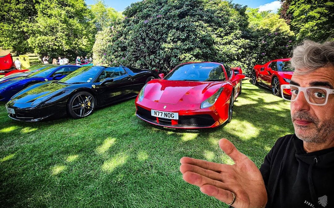 Horsepower and Heritage – Touring A Supercar Show At The Manor!