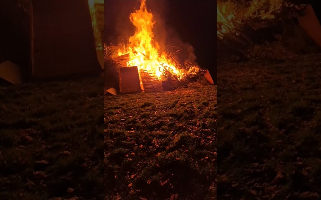Bonfire at the 110! #mrninog75 #nino #bonfire #110