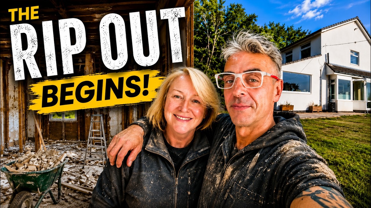 We Bought Our Dream Home… and now we are ripping it apart!!