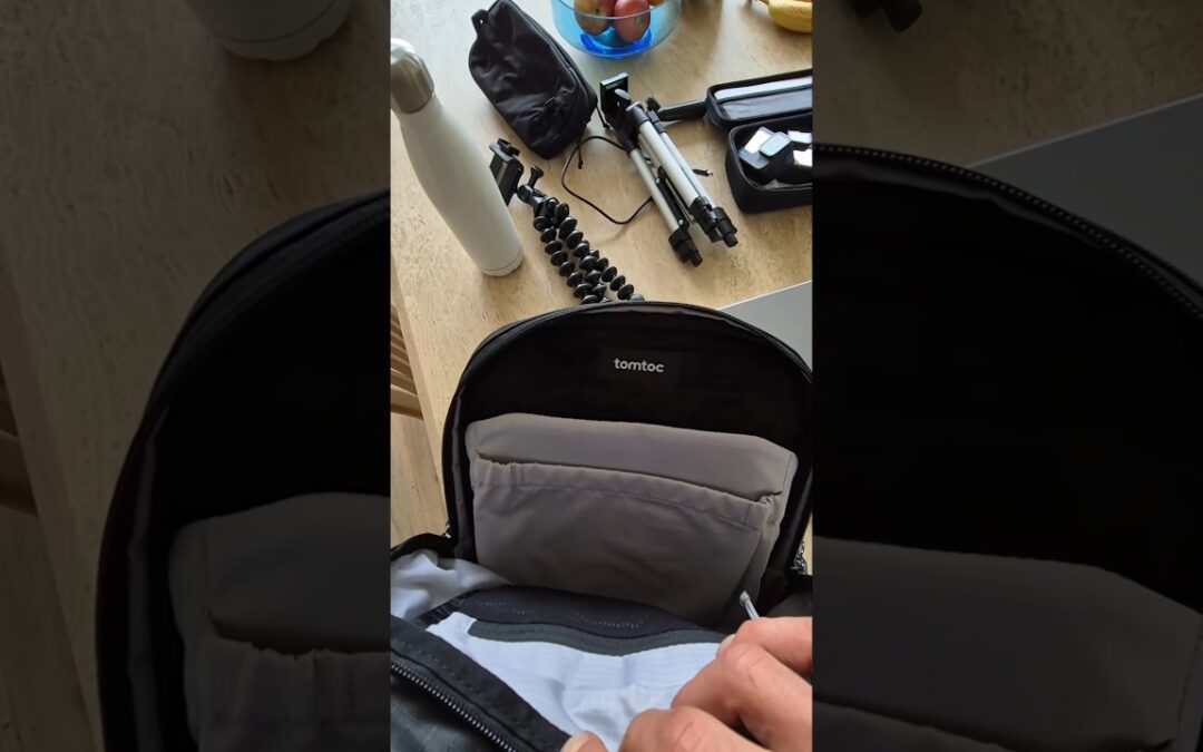 i do love a good bag!#tomtoc #mrninog75 #nino #everydaycarry #techbag