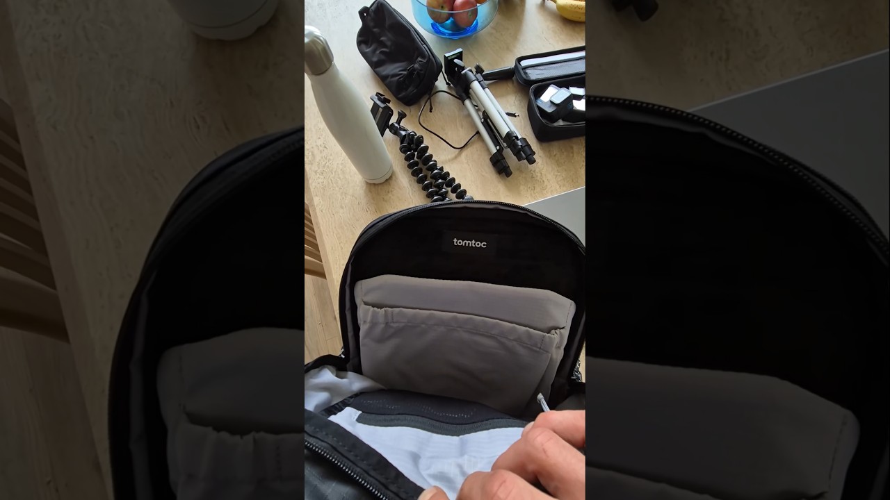 i do love a good bag!#tomtoc #mrninog75 #nino #everydaycarry #techbag